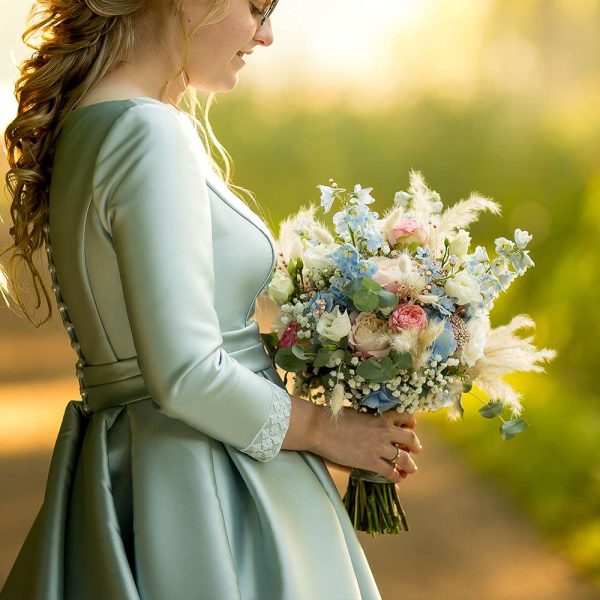 Bruidsboeket voor bruiloft love for blooms Barneveld